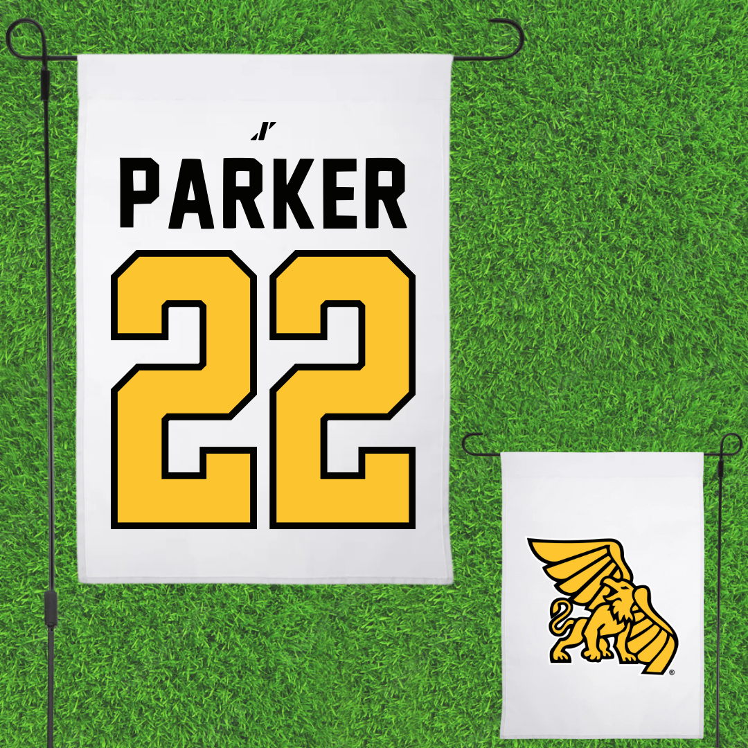 Missouri Western State University Football White Garden Flag - #22 Denver Parker