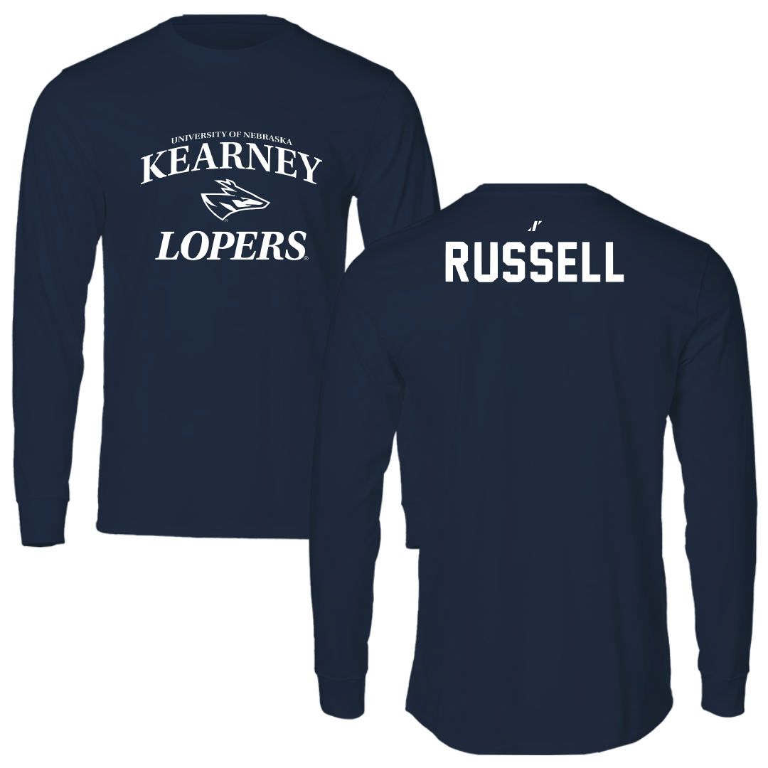 University of Nebraska at Kearney TF and XC Navy General Long Sleeve - Brianna Russell