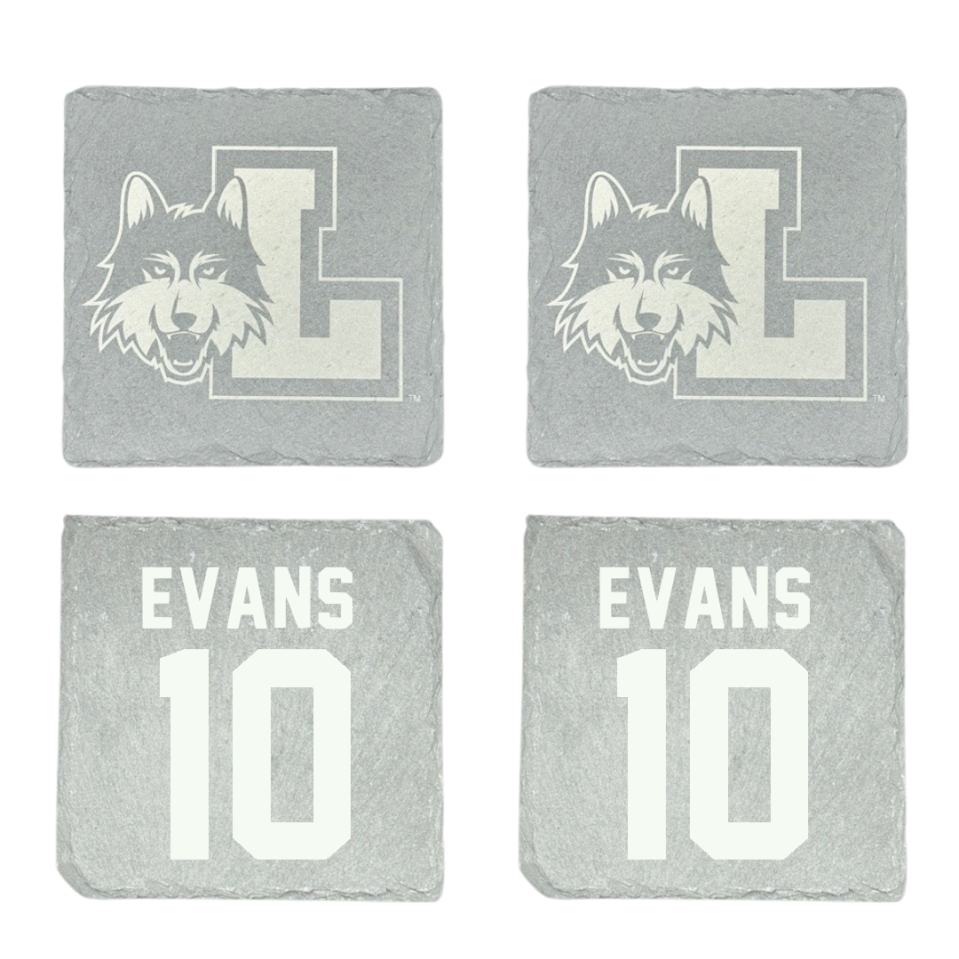 Loyola University-Chicago Volleyball Stone Coaster (4 Pack)  - #10 Cooper Evans