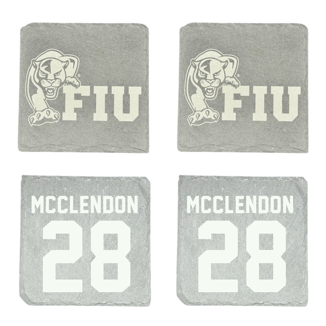 Florida International University Football Stone Coaster (4 Pack)  - #28 Jeremiah McClendon