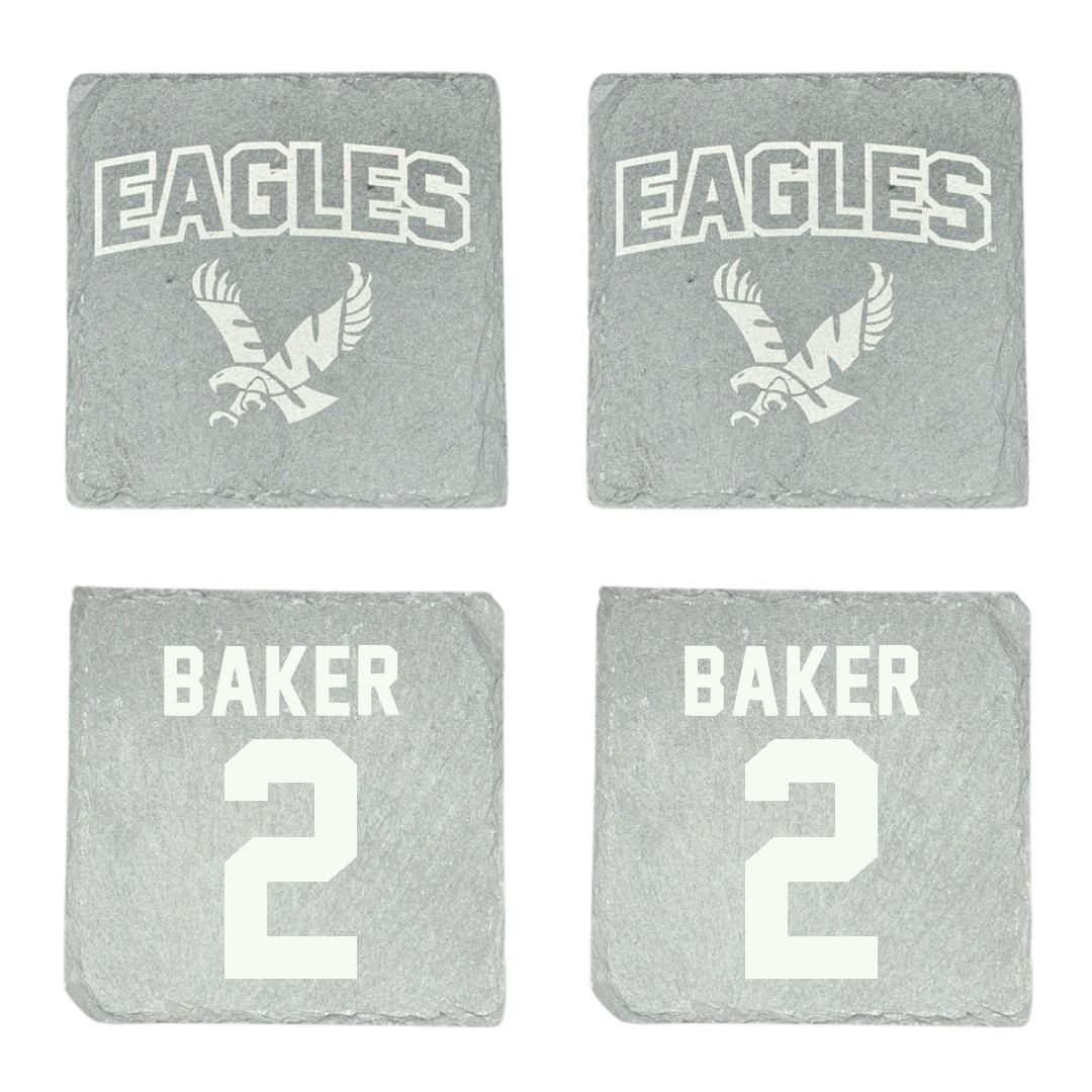 Eastern Washington University Soccer Stone Coaster (4 Pack)  - #2 Lyric Baker