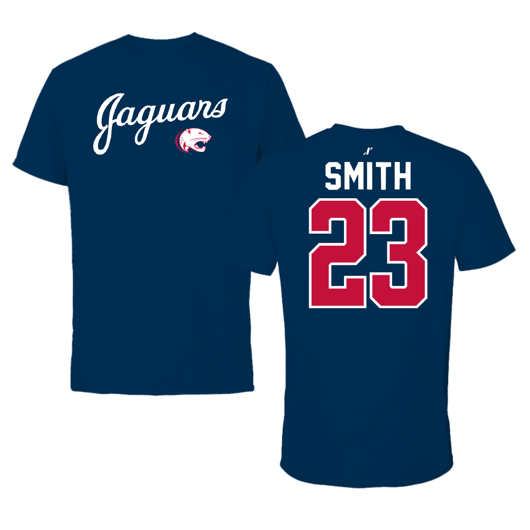University of South Alabama Baseball Navy General Performance Tee - #23 Tyler Smith
