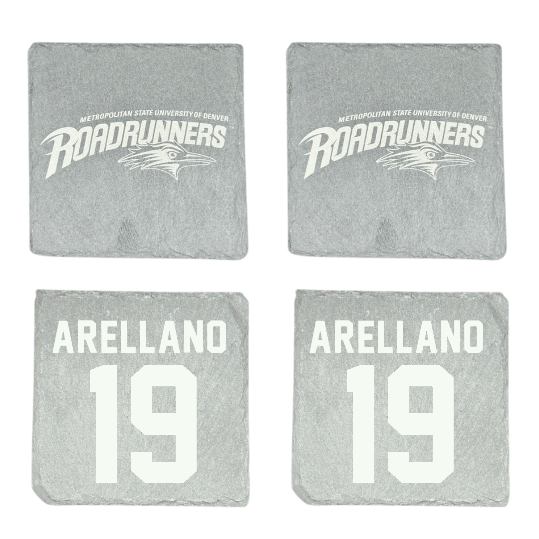 Metropolitan State University of Denver Softball Stone Coaster (4 Pack)  - #19 Aaliyah Arellano
