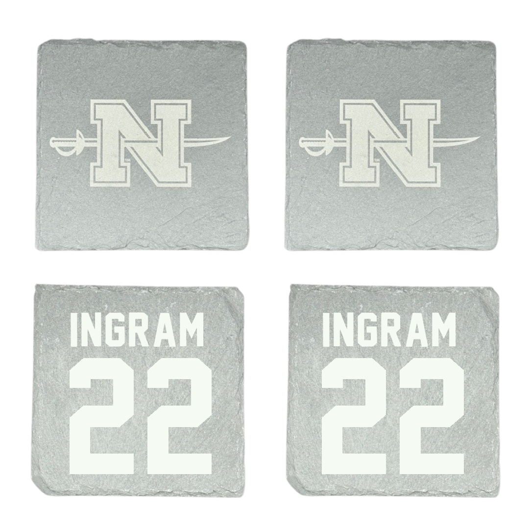 Nicholls State University Soccer Stone Coaster (4 Pack)  - #22 Kori Ingram