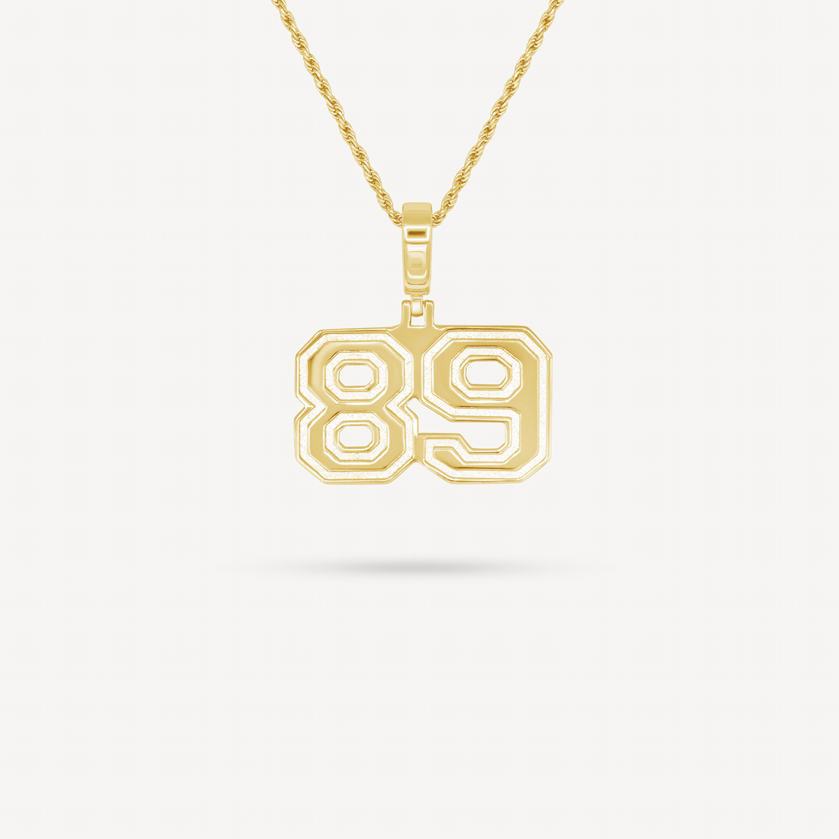 Gold Presidents Pendant and Chain - #89 Jordan Williams