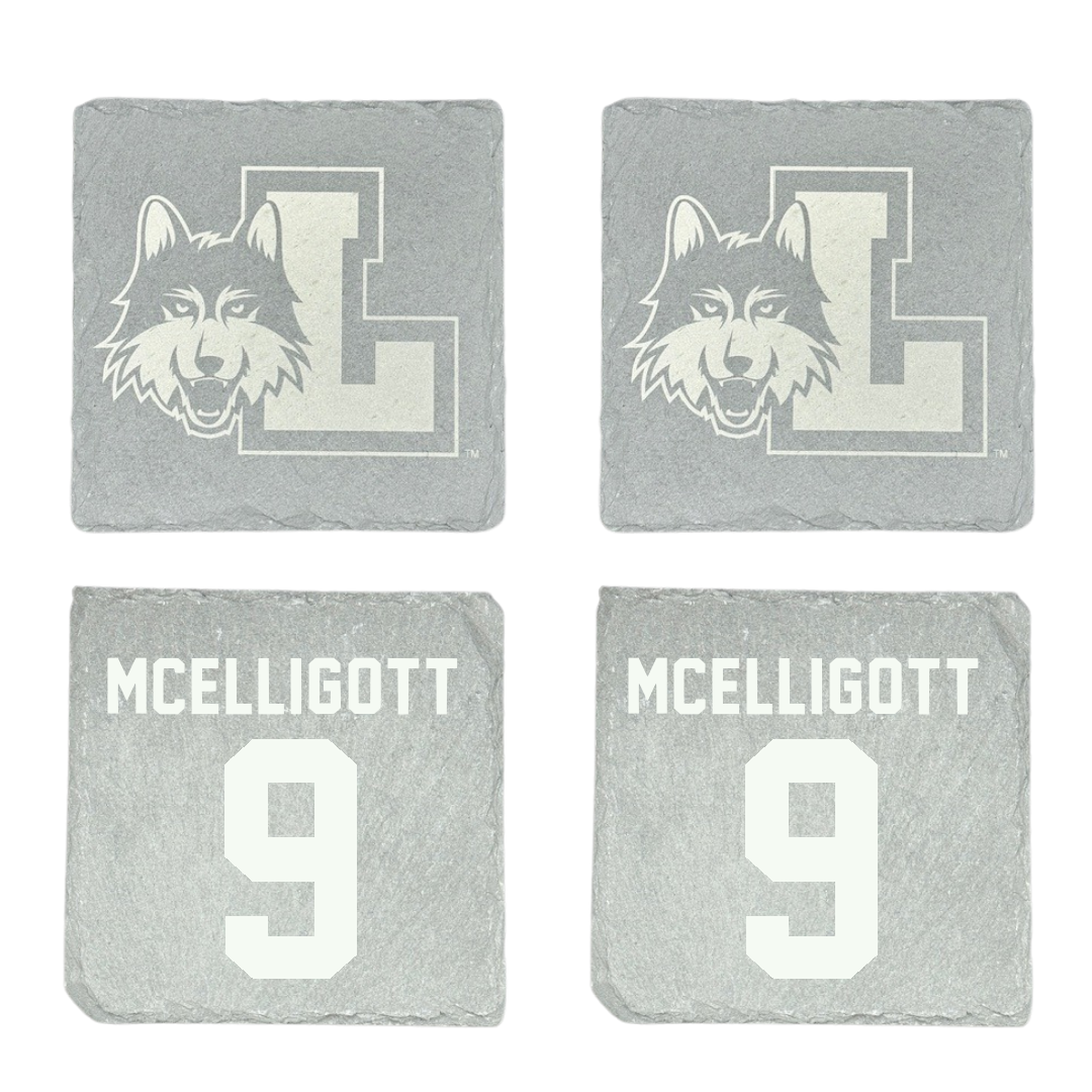Loyola University-Chicago Volleyball Stone Coaster (4 Pack)  - #9 Ryan McElligott