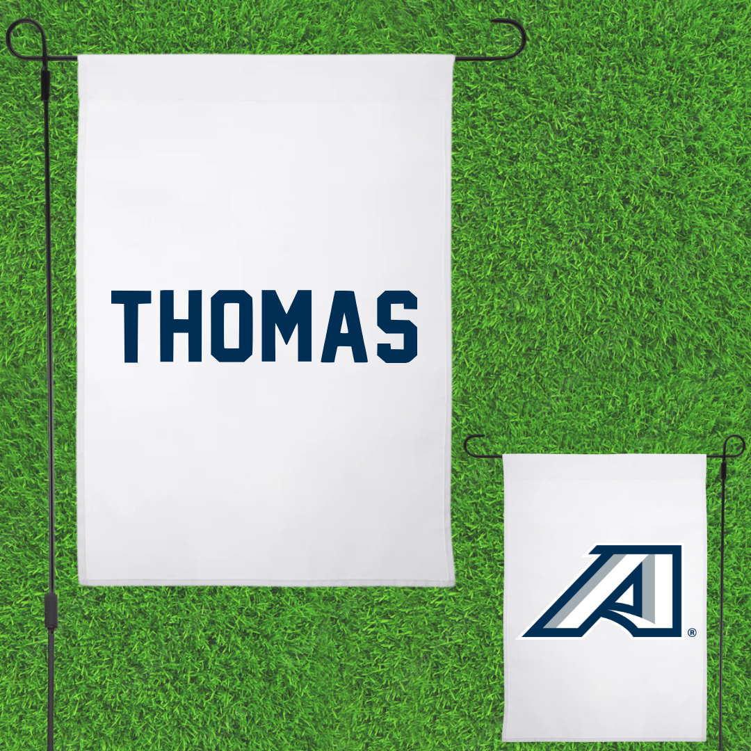 Augusta University TF and XC White Garden Flag - Trent Thomas