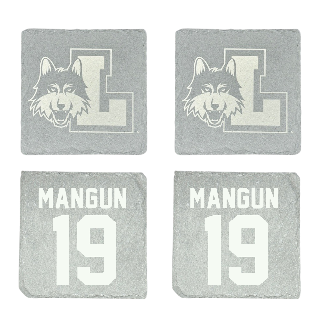 Loyola University-Chicago Volleyball Stone Coaster (4 Pack)  - #19 Dan Mangun