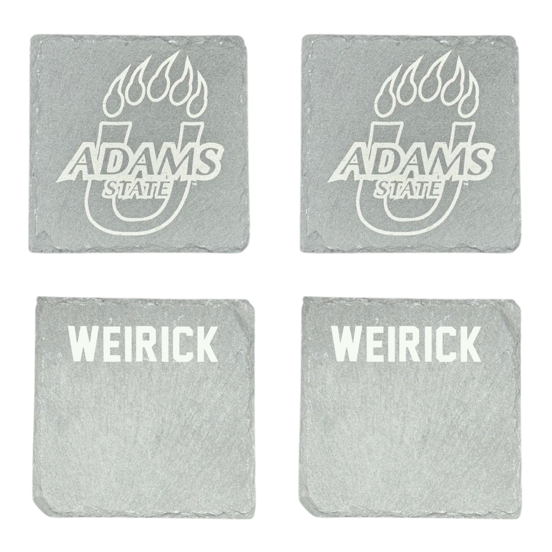 Adams State University Golf Stone Coaster (4 Pack)  - Keona Weirick