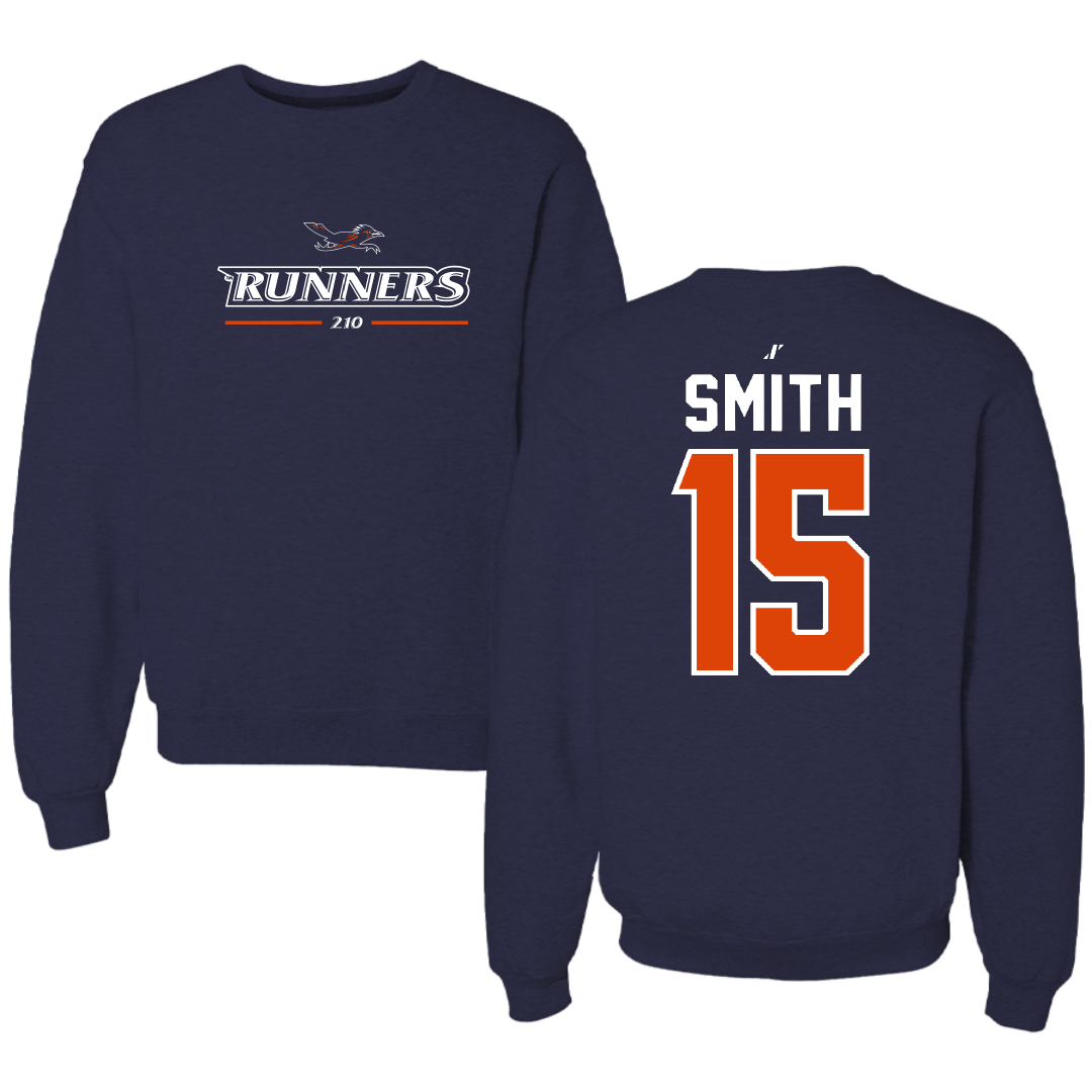 University of Texas at San Antonio Softball Navy General Crewneck - #15 Reagan Smith