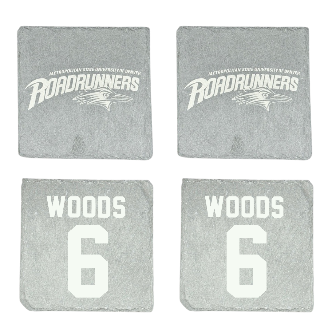Metropolitan State University of Denver Soccer Stone Coaster (4 Pack)  - #6 Maya Woods
