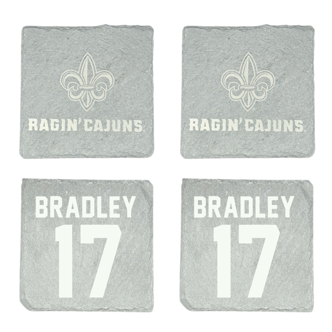 University of Louisiana at Lafayette Soccer Stone Coaster (4 Pack)  - #17 Megan Bradley