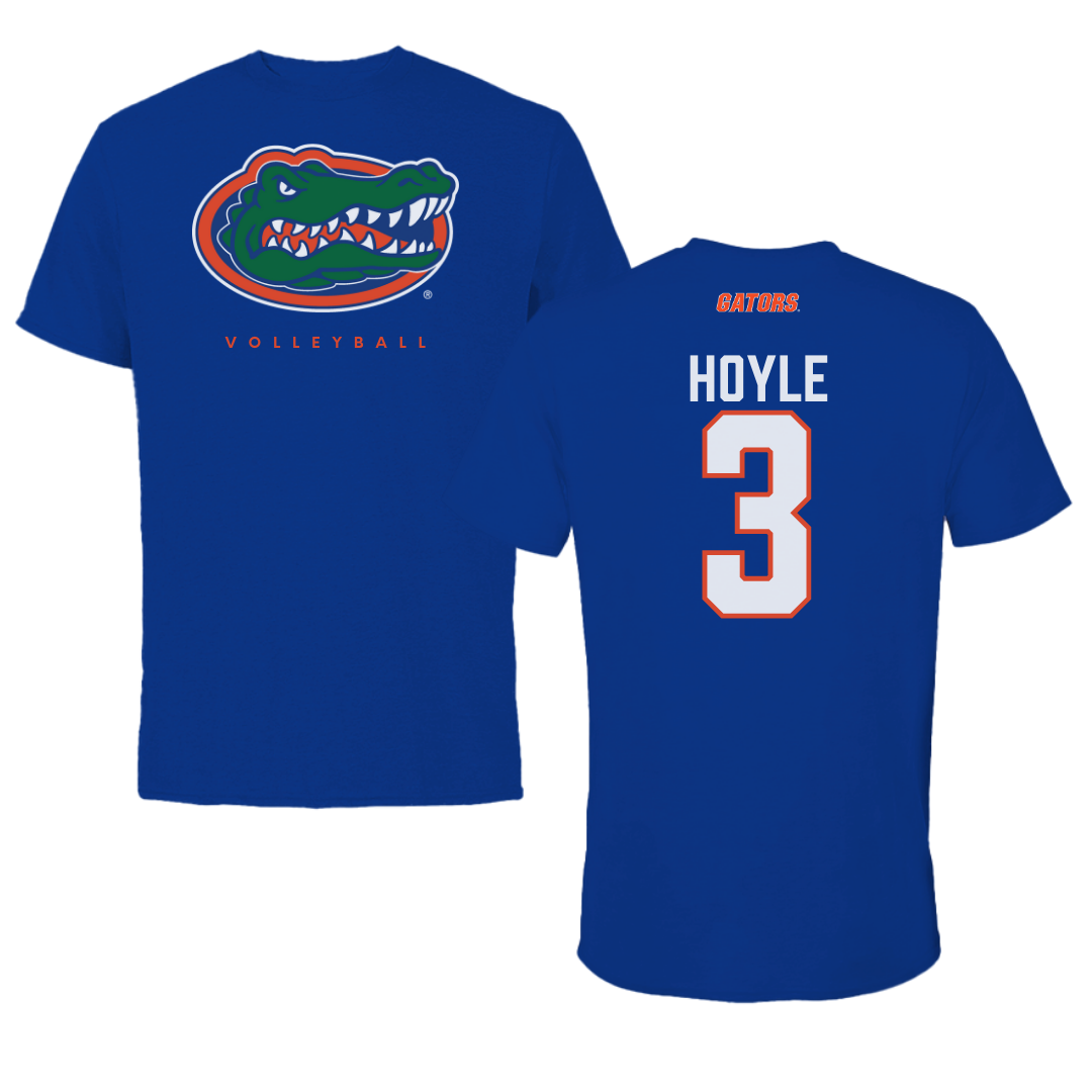 University of Florida Volleyball Blue Tee - #3 Emerson Hoyle