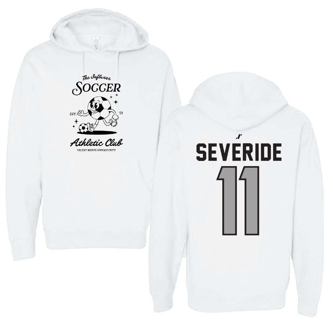 Soccer White Influxer Athletic Club Hoodie - #11 Annie Severide