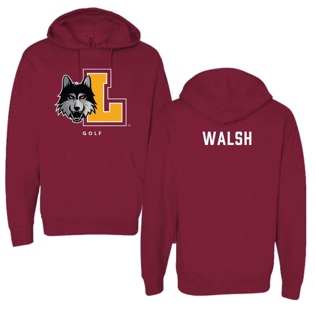 Loyola University-Chicago Golf Maroon Hoodie - Ryan Walsh