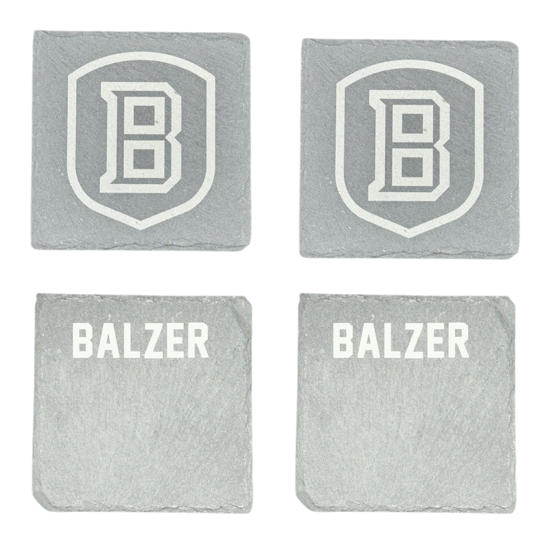 Bradley University TF and XC Stone Coaster (4 Pack)  - Zachary Balzer