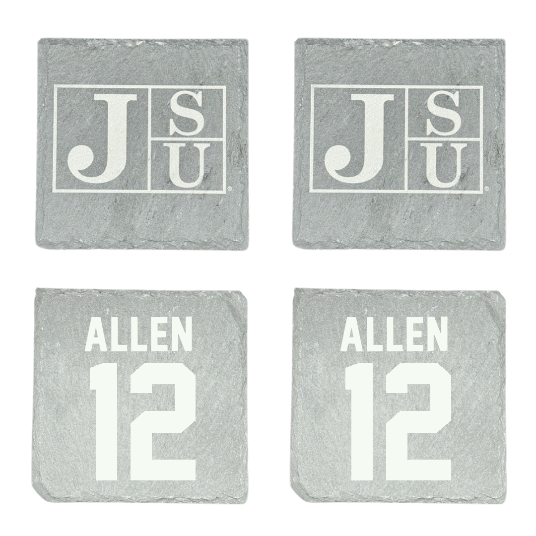Jackson State University Softball Stone Coaster (4 Pack)  - #12 Beija Allen