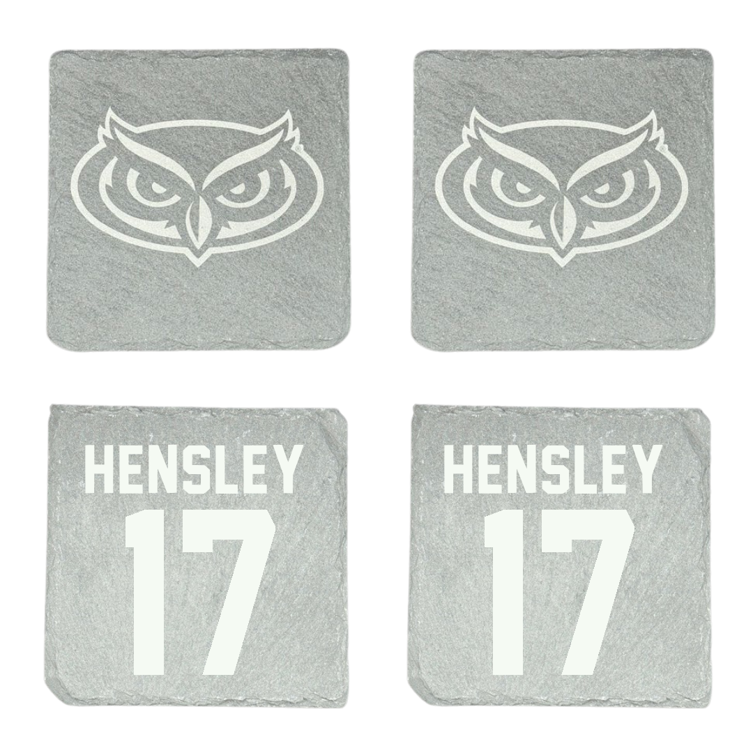 Florida Atlantic University Volleyball Stone Coaster (4 Pack)  - #17 Victoria Hensley