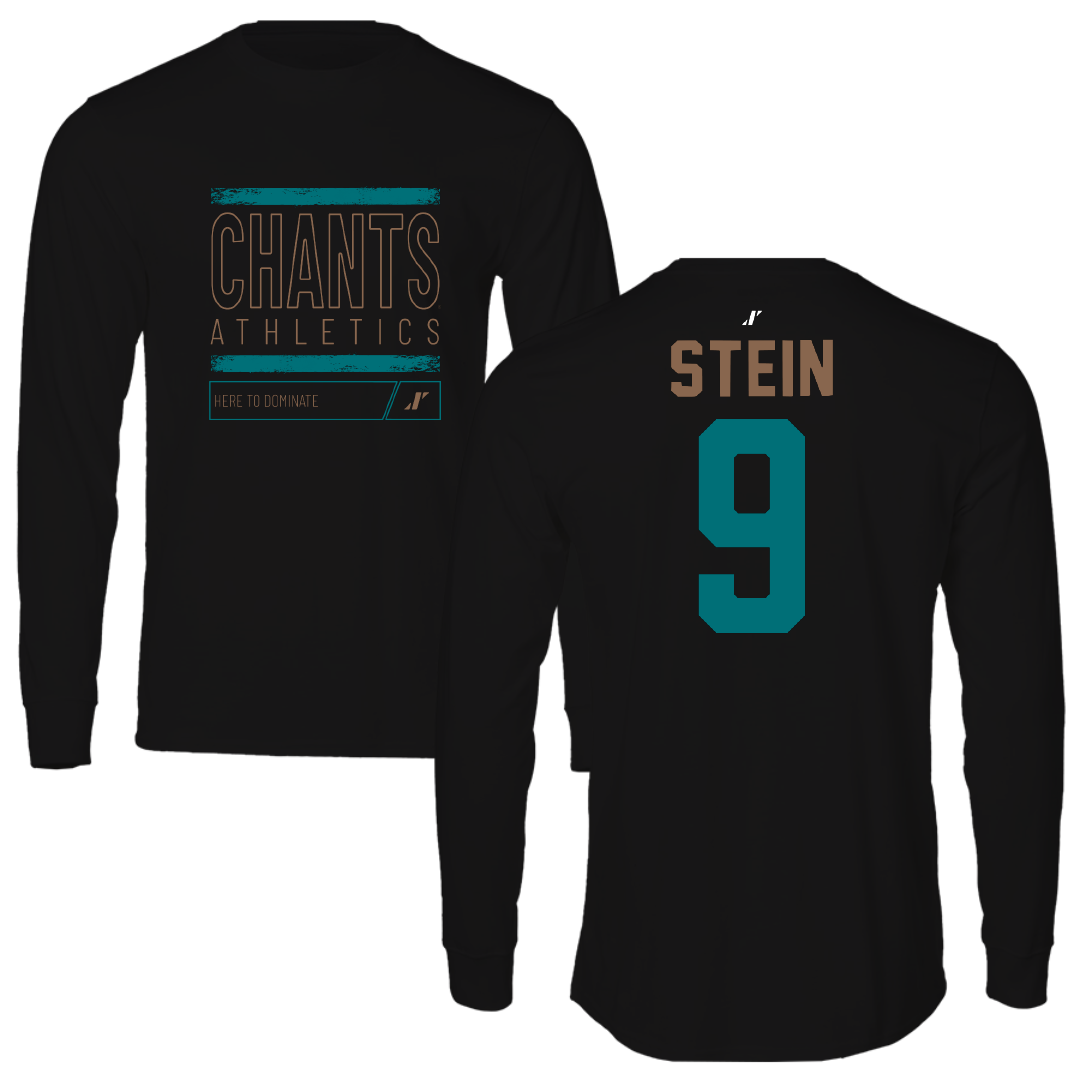 Coastal Carolina University Beach Volleyball Black Dominate Performance Long Sleeve - #9 Jillian Stein