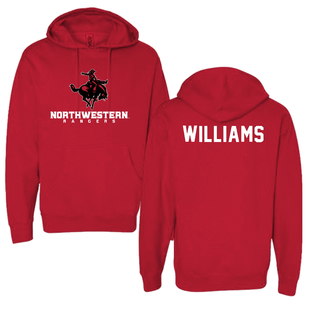 Northwestern Oklahoma State University TF and XC Red Block Hoodie - Caleb Williams