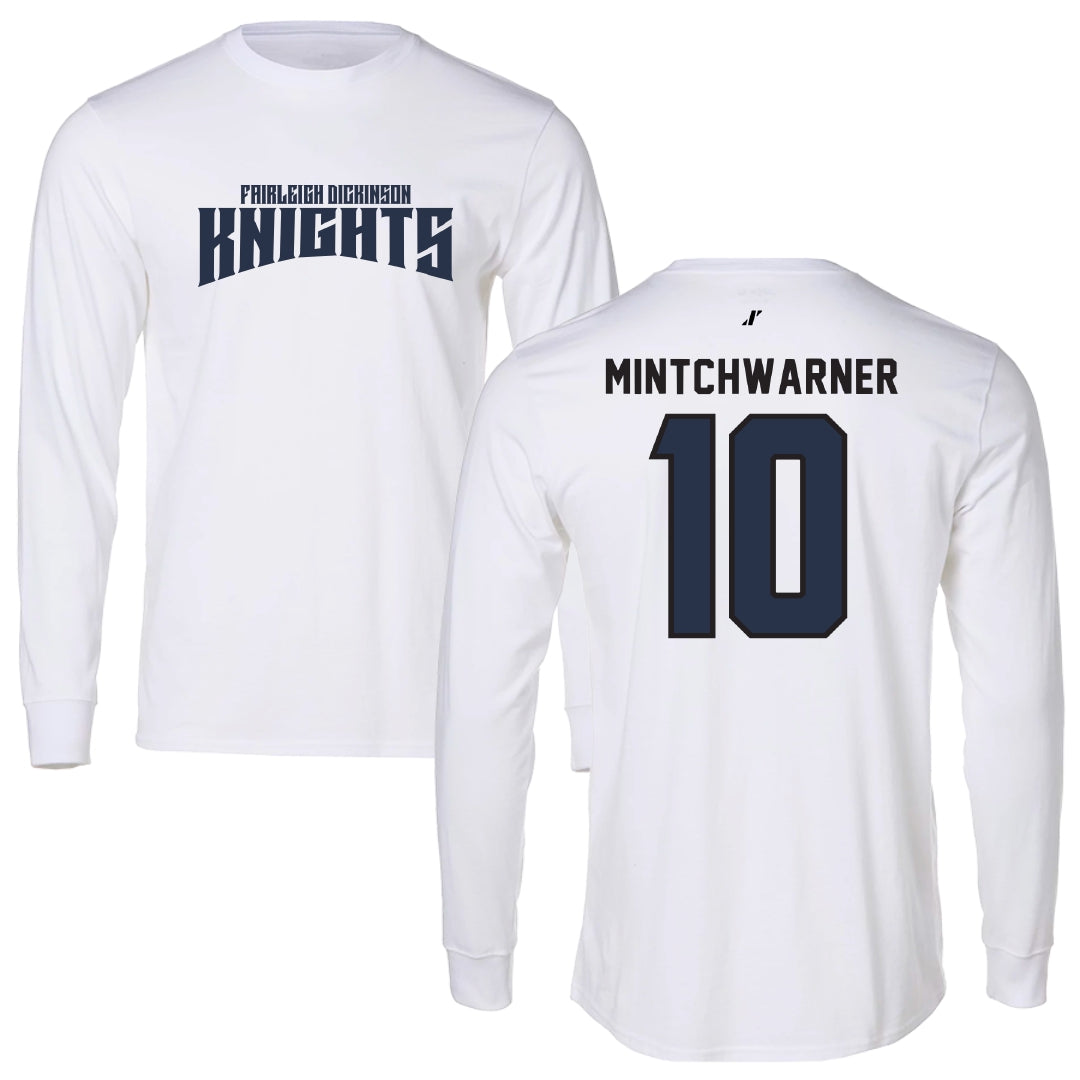 Fairleigh Dickinson University-Metropolitan Campus Lacrosse White Classic Long Sleeve - #10 Lane Mintchwarner