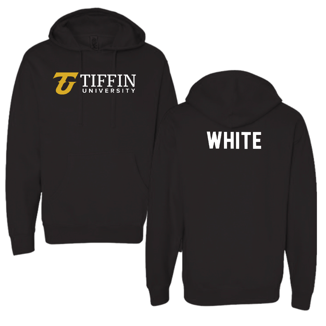 Tiffin University TF and XC Black Hoodie - Jaylen White