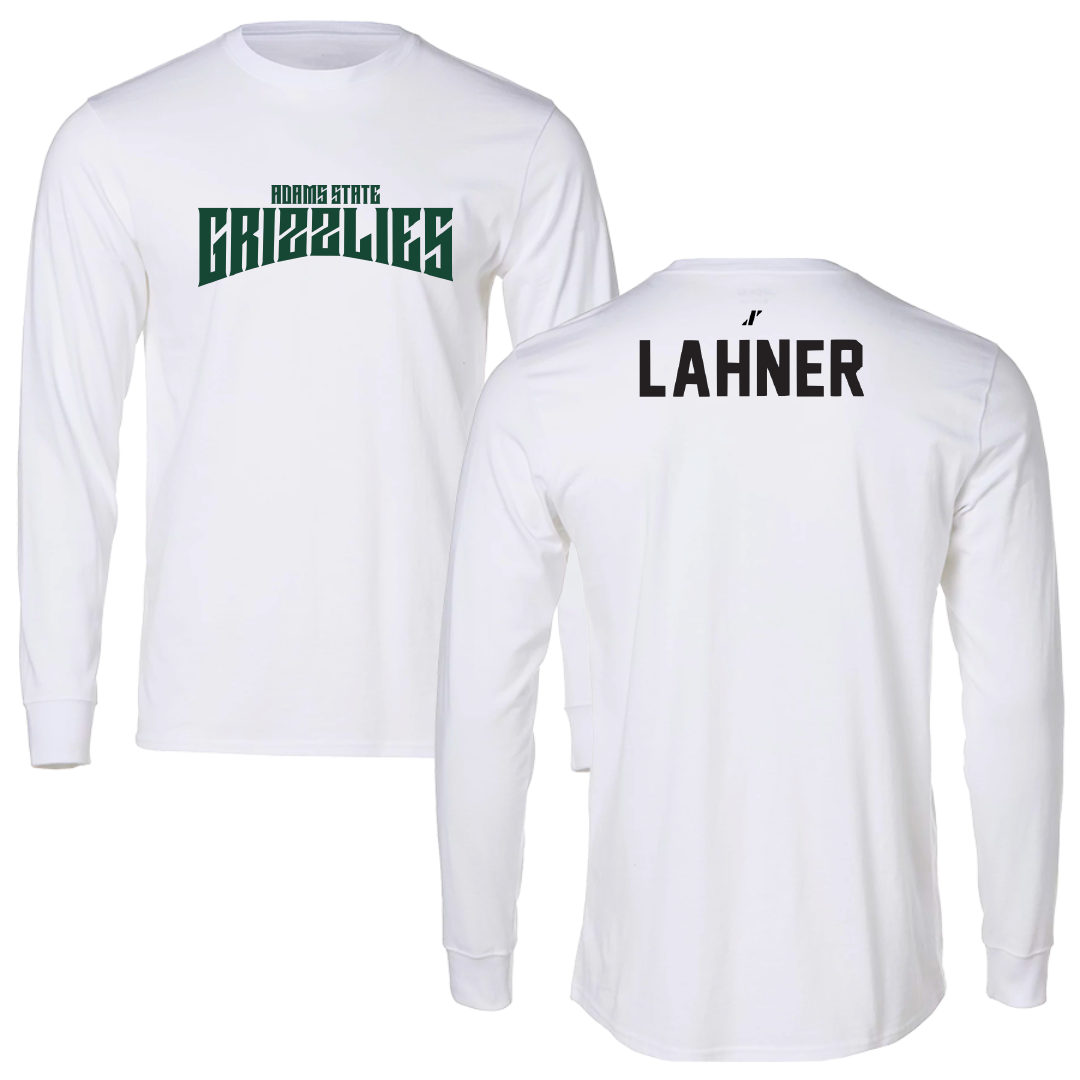 Adams State University TF and XC White Classic Long Sleeve - Vienna Lahner