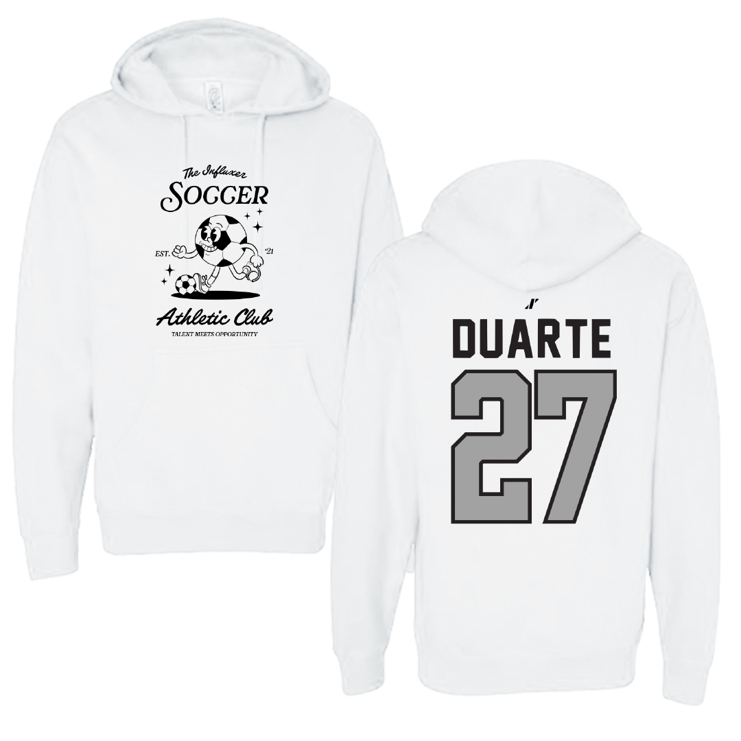 Soccer White Influxer Athletic Club Hoodie - #27 Leslie Duarte