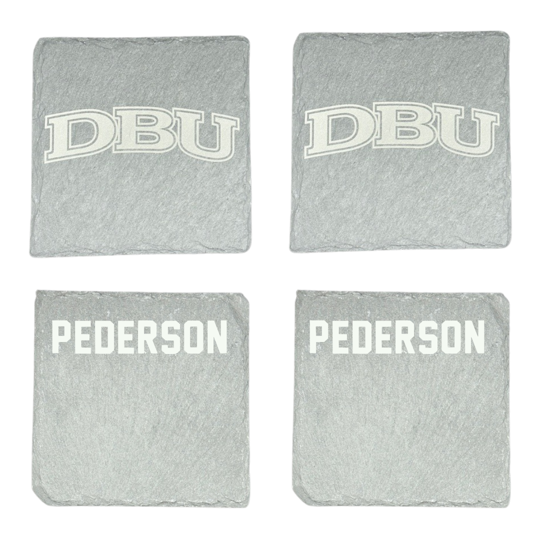 Dallas Baptist University TF and XC Stone Coaster (4 Pack)  - Maddox Pederson