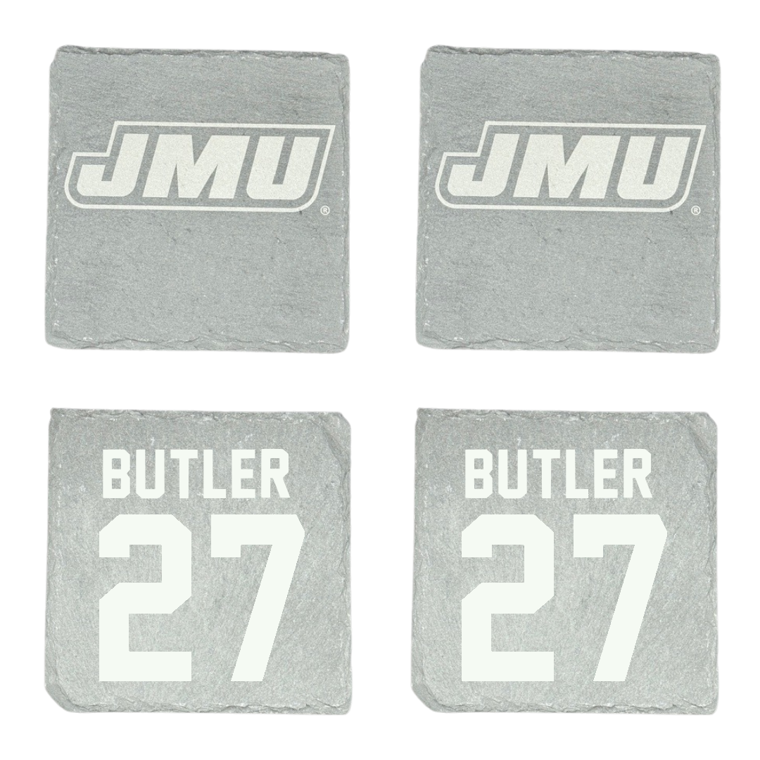 James Madison University Softball Stone Coaster (4 Pack)  - #27 Reed Butler