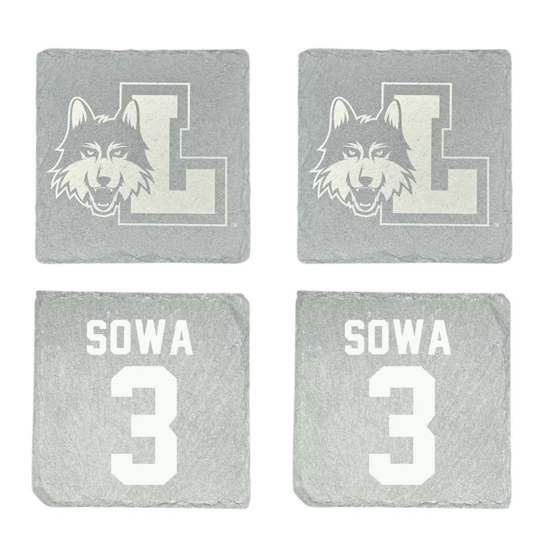 Loyola University-Chicago Volleyball Stone Coaster (4 Pack)  - #3 JJ Sowa