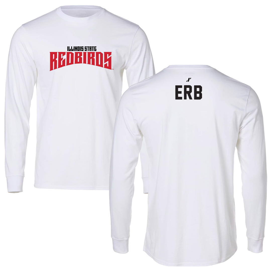 Illinois State University Cross Country White Classic Performance Long Sleeve - Grace Erb