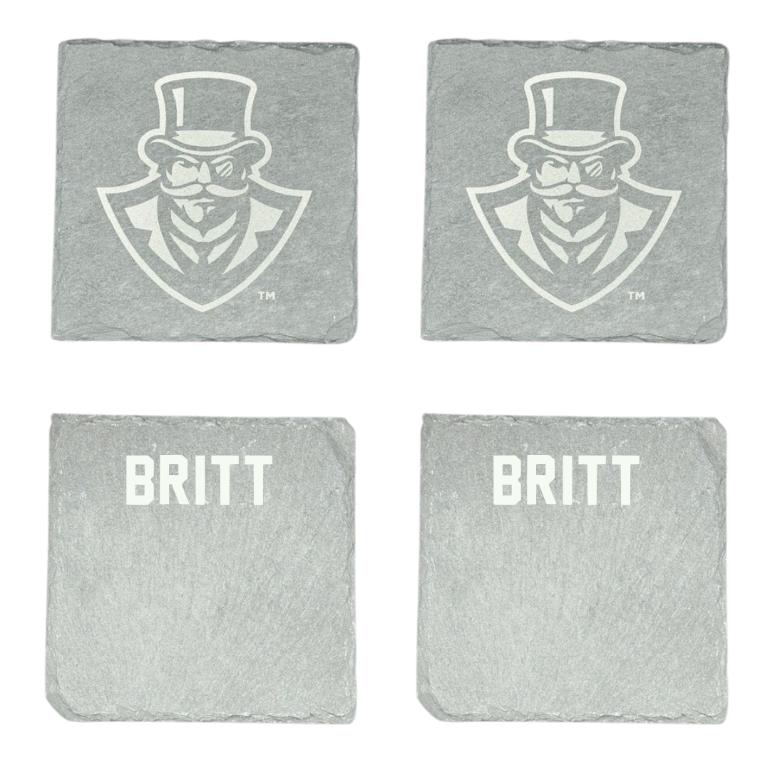 Austin Peay State University Golf Stone Coaster (4 Pack)  - Reece Britt