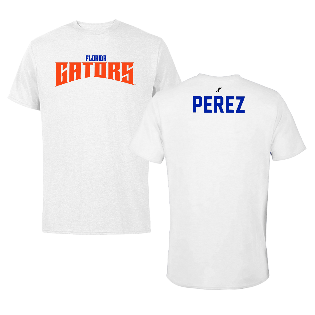 University of Florida TF and XC White Classic Tee - Angelina Perez