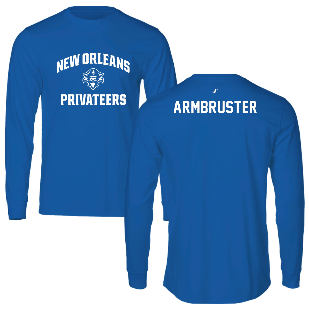 University of New Orleans Tennis Blue General Long Sleeve - Matthew Armbruster
