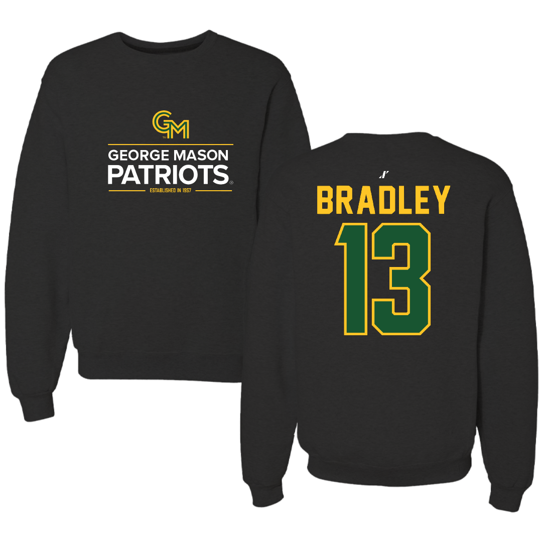 George Mason University Soccer Black General Crewneck - #13 Olivia Bradley