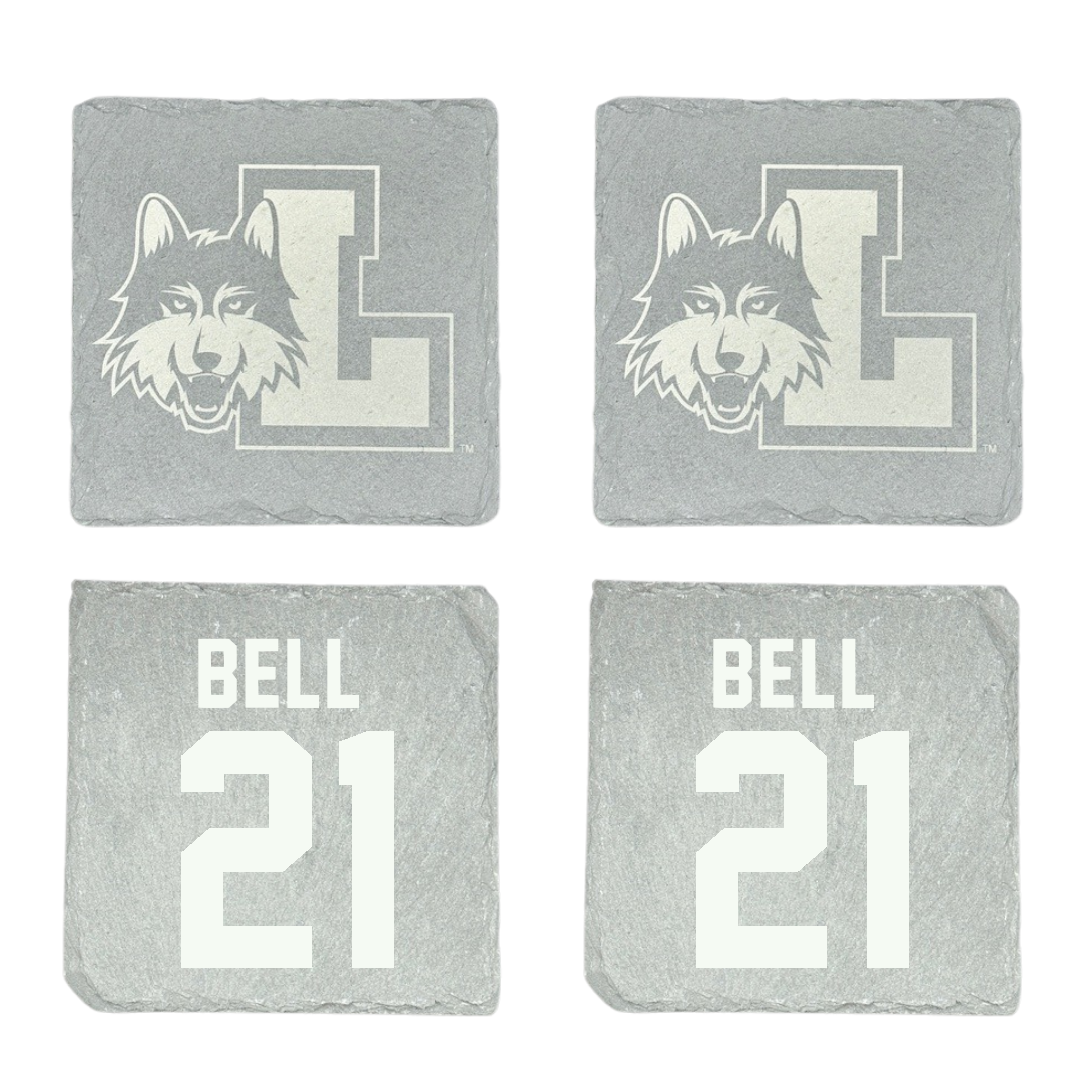 Loyola University-Chicago Volleyball Stone Coaster (4 Pack)  - #21 Brad Bell