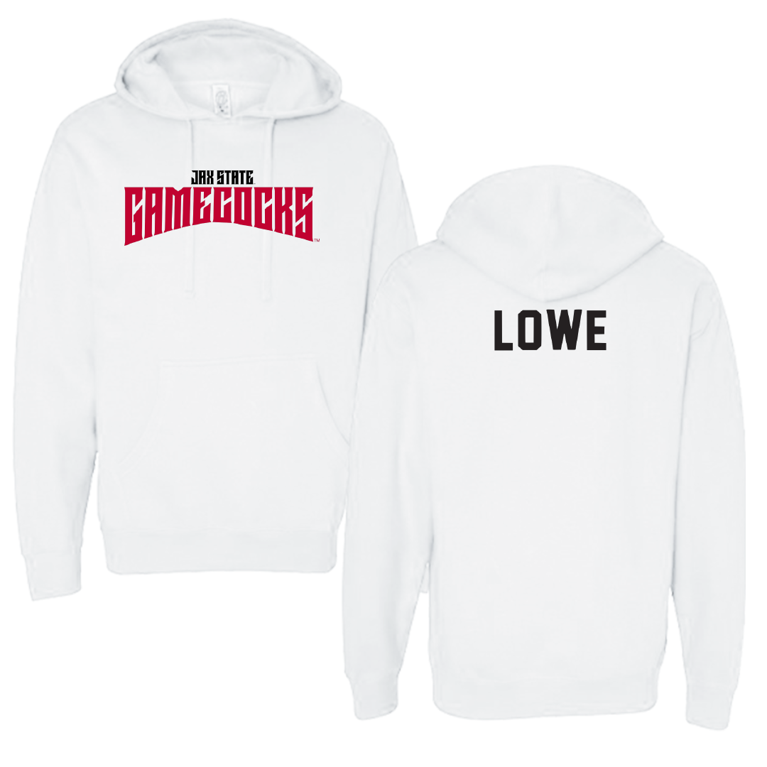 Jacksonville State University TF and XC White Classics Hoodie - Jack Lowe