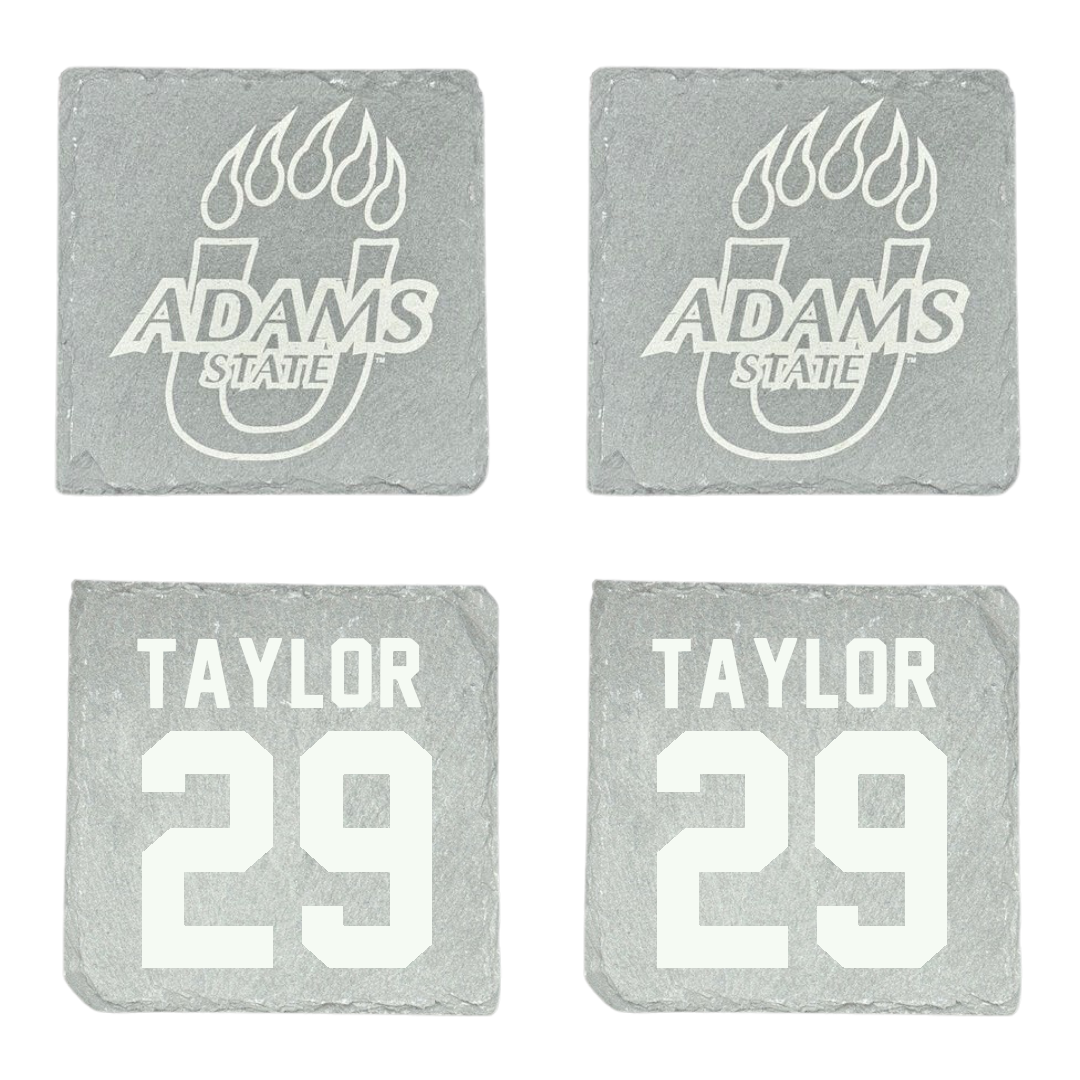 Adams State University Football Stone Coaster (4 Pack)  - #29 Roscoe Taylor