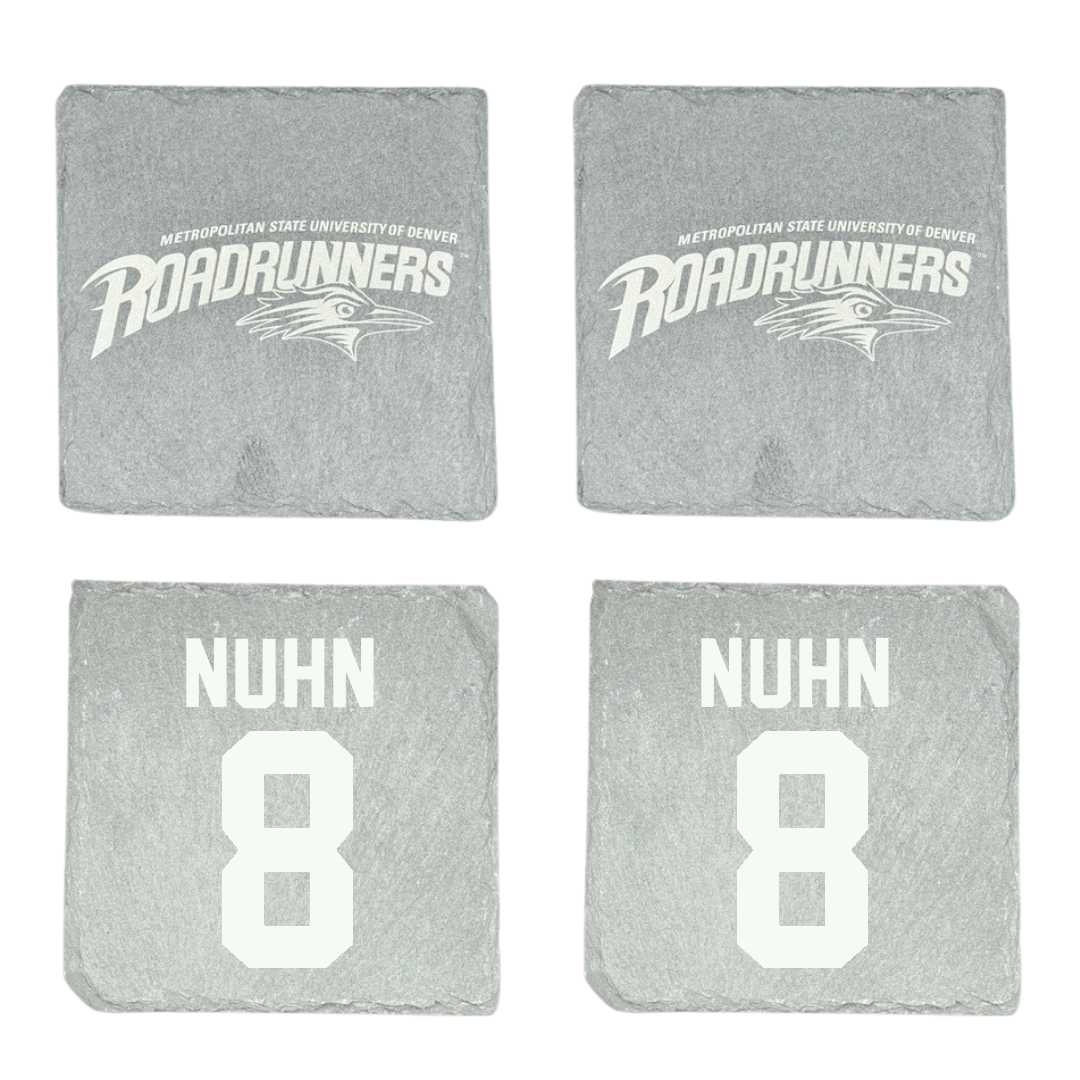 Metropolitan State University of Denver Soccer Stone Coaster (4 Pack)  - #8 Kailani Nuhn