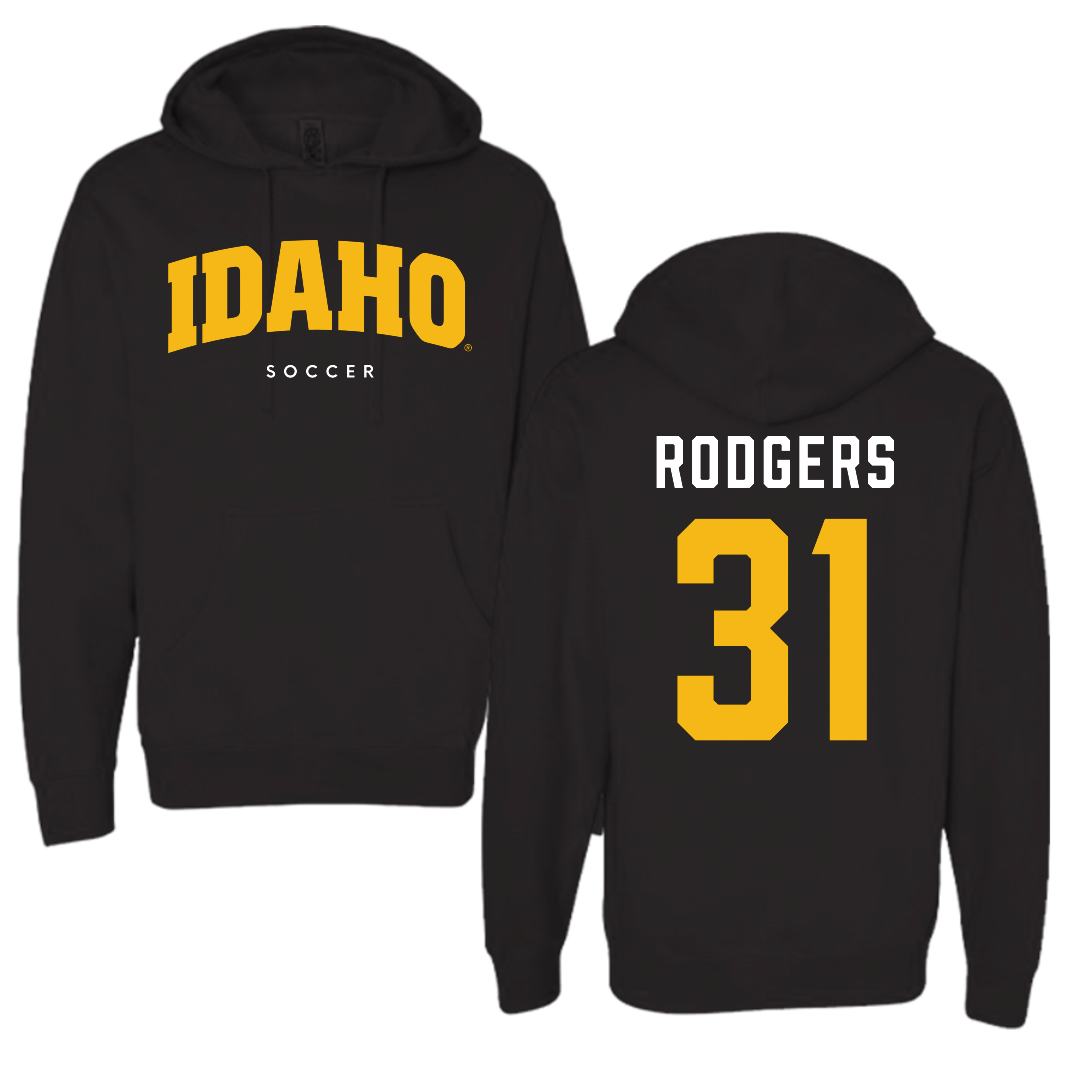 University of Idaho Soccer Black Idaho Hoodie - #31 Sara Rodgers