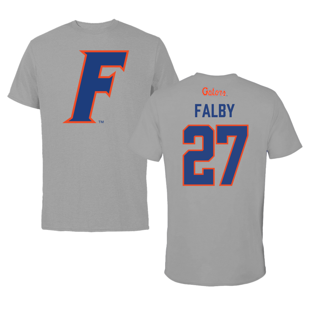 University of Florida Softball Dark Gray Tee - #27 Kendra Falby
