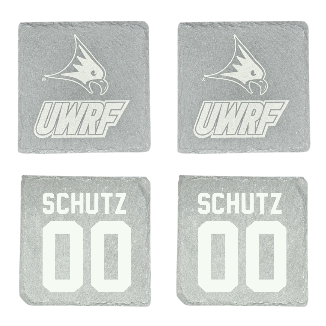 University of Wisconsin-River Falls Soccer Stone Coaster (4 Pack)  - #00 Lauryn Schutz