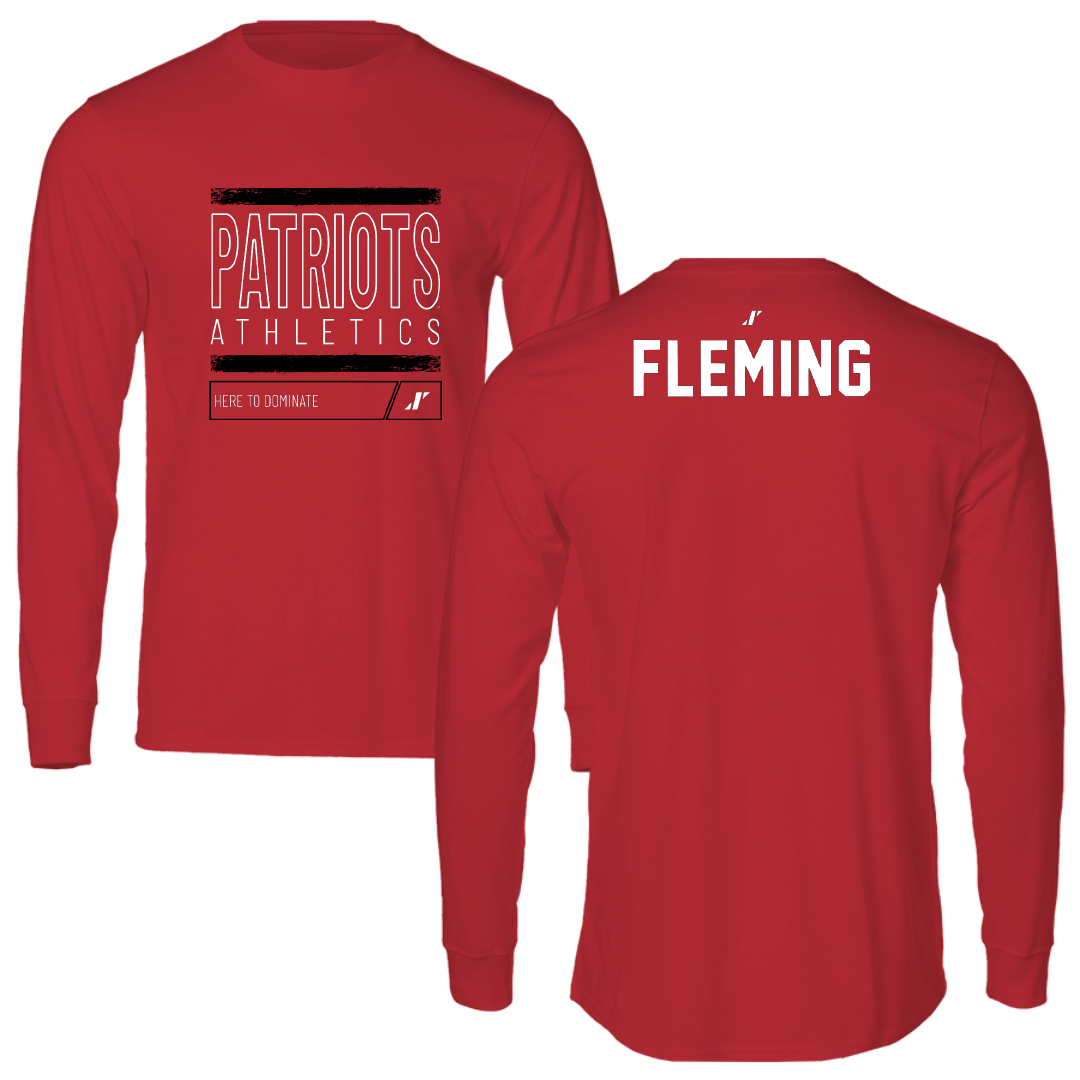 Dallas Baptist University Golf Red Dominate Long Sleeve - Brandee Fleming