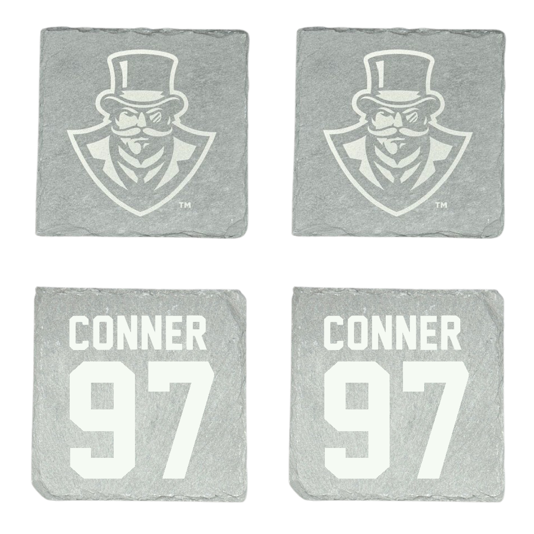 Austin Peay State University Football Stone Coaster (4 Pack)  - #97 Carson Conner