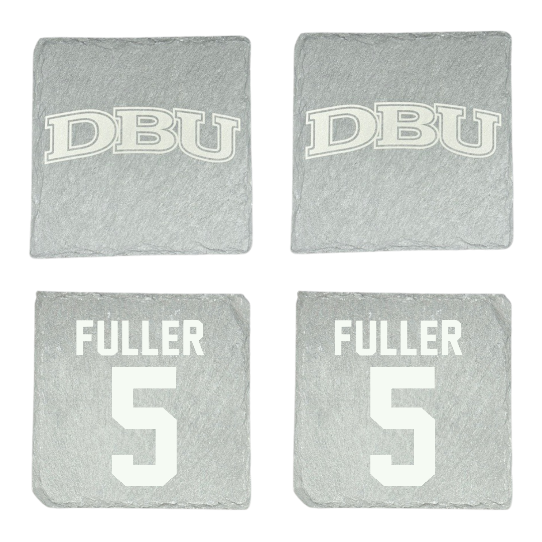 Dallas Baptist University Volleyball Stone Coaster (4 Pack)  - #5 Delaney Fuller