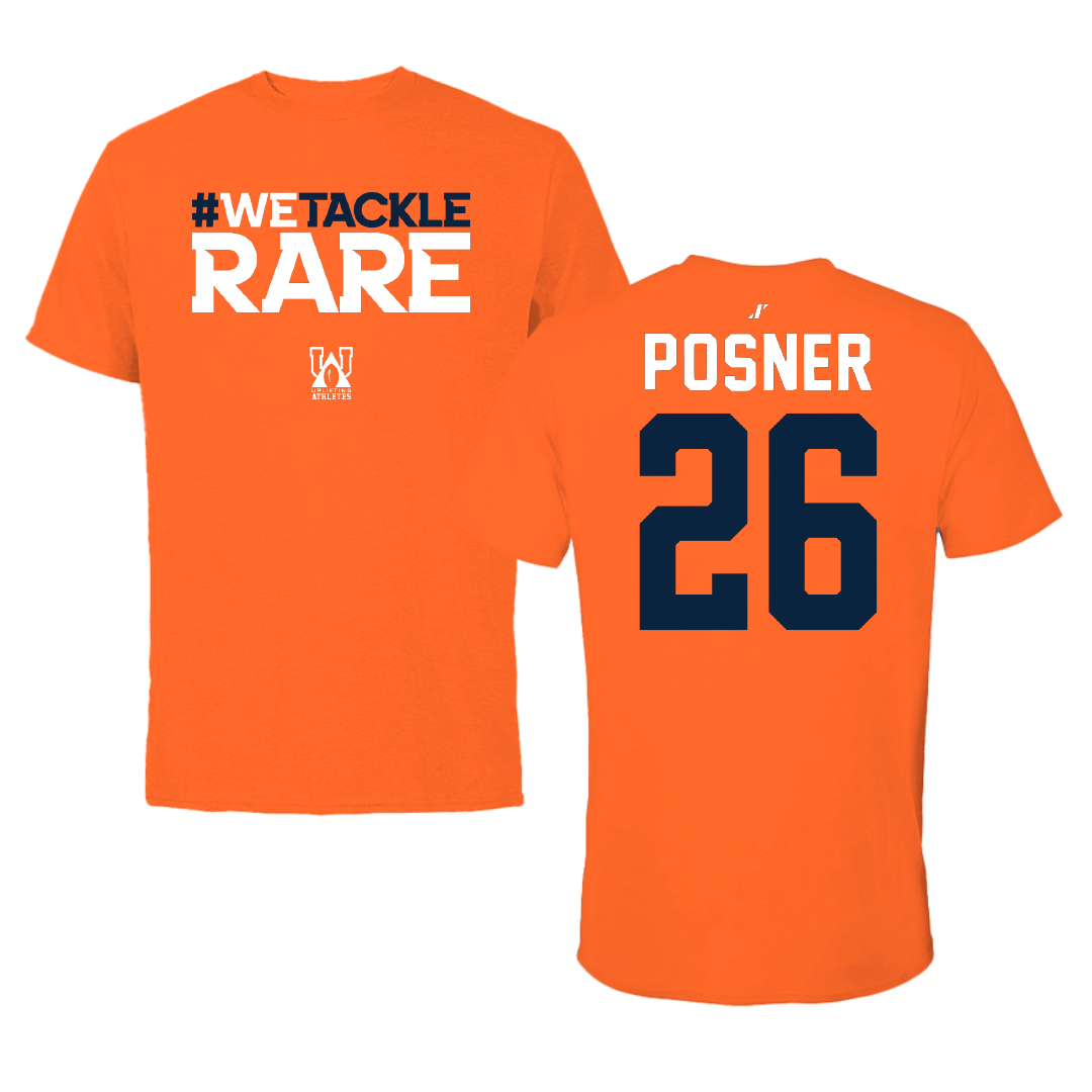 Syracuse University Softball Orange Uplifting Athletes Tee - #26 Taylor Posner