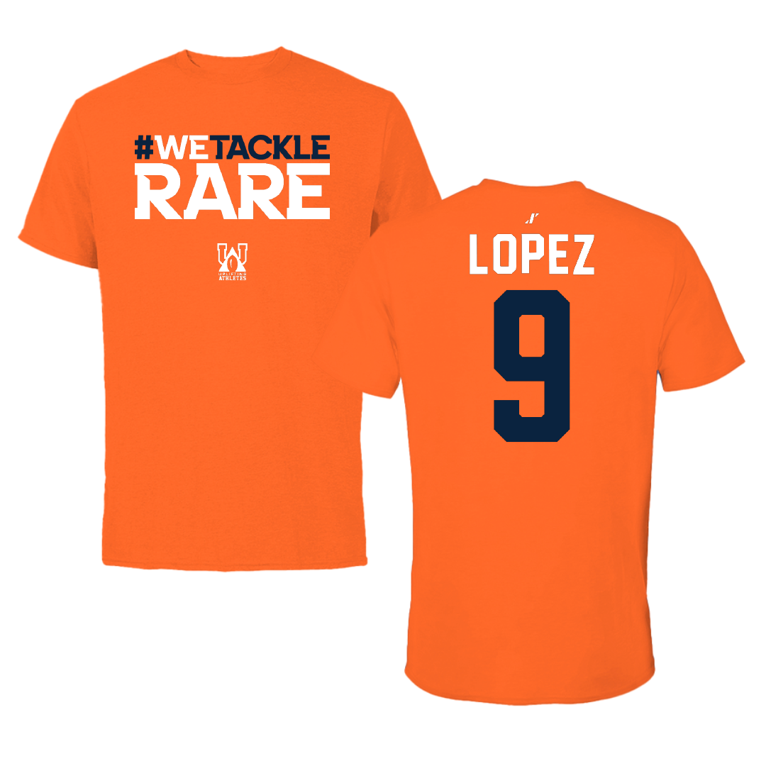 Syracuse University Softball Orange Uplifting Athletes Tee - #9 Madelyn Lopez