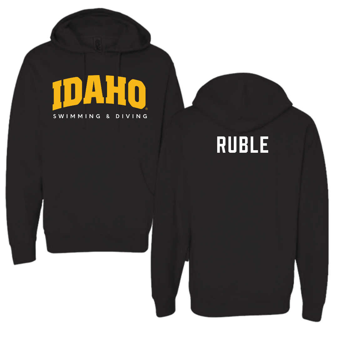 University of Idaho Swimming & Diving Black Idaho Hoodie - Grace Ruble