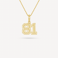 Gold Presidents Pendant and Chain - #81 Tyler Johnson